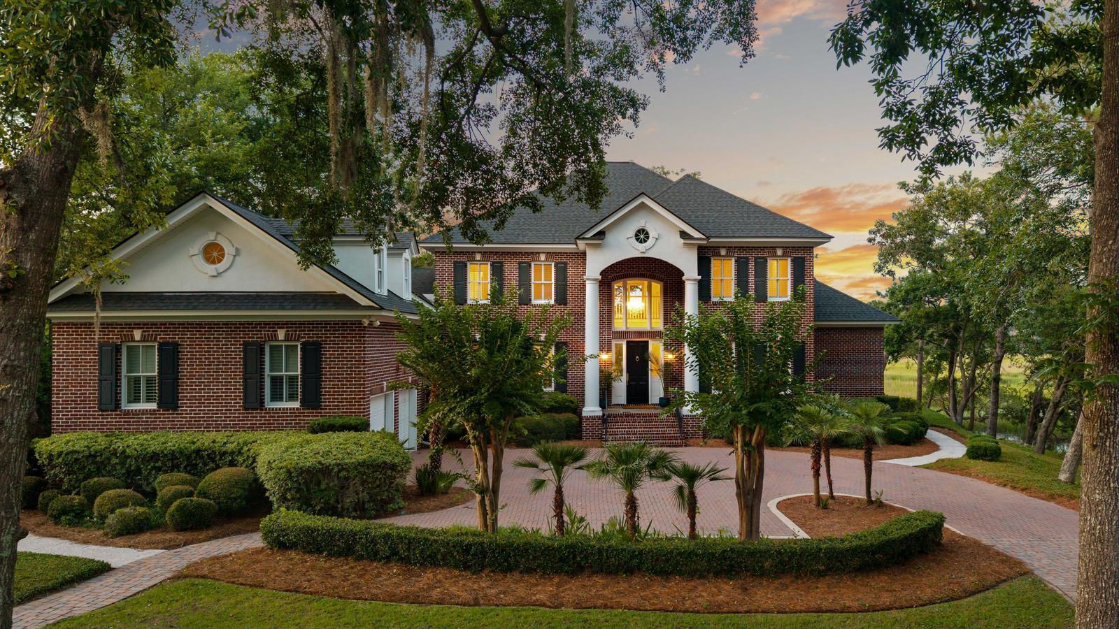 Welcome to 510 Traders Alley, easily one of the largest and rarest deep water offerings ever presented in south Mt Pleasant. This magnificent waterfront estate in the Reserve in Olde Park is tucked on a quiet cul-de-sac on a peninsula with one of the most extraordinary backdrops in the Low Country.  The property at its core is all about panoramic water views, an abundance of privacy, and effortless access to everything Charleston has to offer by water or land.  510 Traders Alley is set on 3.47 acres along Hobcaw Creek, the home offers true deep water access at all tides from a private dock complete with a boat lift, a covered pier head, and a floating dock--an increasingly rare offering in the Charleston market. The property has nearly ¾ of an acre of high ground with elevated marsh frontage from approximately 200 degrees of views providing stunning sunrises and sunsets across the marsh with some of the most serene bird watching in the area.  

Built in 2002, this 5,745 sq ft brick estate was designed for both comfortable living and elevated entertaining. A brick driveway leads to the attached 2-car garage, while inside, 10 foot ceilings, plantation shutters, and thoughtful millwork set the tone. The heart of the home is the eat-in kitchen with Viking gas range, flowing seamlessly into casual and formal spaces including an eat-in kitchen and formal dining room made for gathering.  The living room is set at the center of the home with a great fireplace and stunning views and access to arguably one of the best porches and back yards in the region overlooking your own dock and the surrounding marsh in both directions.    

The master suite on the main level also features porch access, dual spacious walk-in closets, and serene views and a large primary bath with privacy and even further views from your soaking tub. With 4 bedrooms, 4.5 bathrooms, and generous living areas throughout, it's a true entertainer's paradise. Bonus features include a large laundry room, abundant storage, a large finished room over the garage, a large living room upstairs with an additional porch with marsh views.   The property certainly has the ability to add on even further to expand the living or outdoor areas if so desired.  

Olde Park is perfectly located in south Mt Pleasant next to the community of Ion as you have the ability to walk, bike, and golf cart into Ion Village and Hobcaw through the side streets that interconnect all these communities along the creek.  Olde Park is a rare community that offers incredible estate sized lots as well as estate sized houses with neighboring residences spanning over 10,000 square feet.  It is clear the community association balances modern luxury and low country elegance expertly as proven when driving in past the gorgeous homes set along the manicured walking trails and professionally landscaped communal spaces.  The location cant be understated situated with close proximity (just 10 minutes) to downtown Charleston, the airport, and the beaches of Sullivan's Island and Isle of Palms while enjoying all the shops and restaurants Mt Pleasant has to offer.  

Whether you're sipping coffee on the porch or heading out for a sunset cruise, this home offers a rare blend of acreage, deep water access, privacy, and timeless construction - all in a location that defines Low country living.