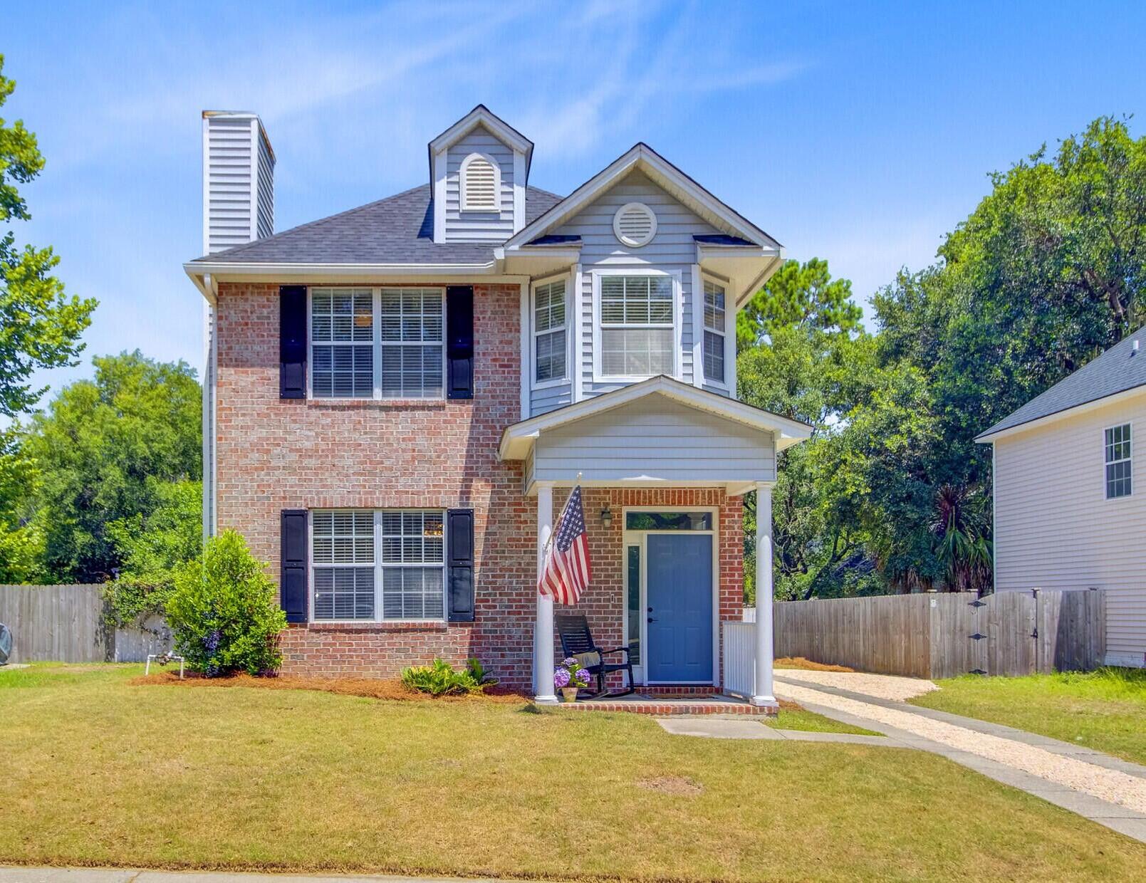 Move in ready two - story home located in a charming and established neighborhood, Chadbury Village. This 3 bedroom, 2.5 Bath property is in excellent condition and features numerous recent updates including a new roof, new HVAC, fresh paint, and new carpet in the guest bedrooms. The primary and two additional bedrooms are on the second level. The main living area offer a functional layout with great natural light. Enjoy the outdoors with a screened porch, concrete patios and fully fenced back yard.  The detached two-car garage provides additional parking and storage.