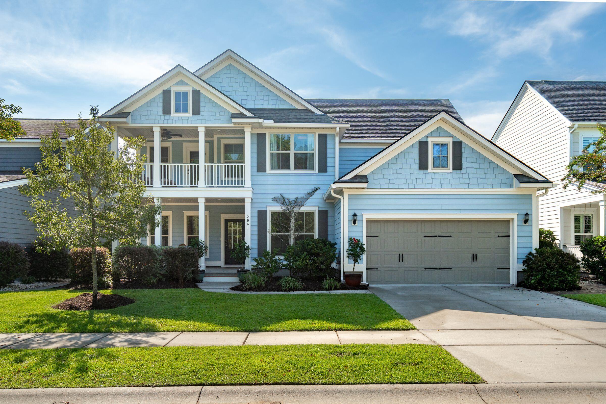 Discover the best of Mount Pleasant living in this Pulte-built Vanderbilt home nestled in quaint neighborhood of Porchers Preserve. This exceptional 5-bedroom, 3.5-bath home offers a lifestyle of comfort, community, and convenience. From the moment you arrive, you're greeted by the classic Lowcountry charm of DOUBLE FRONT PORCHES, the perfect spot to relax and enjoy the community. This well-maintained home has fresh interior paint and brand-new carpet upstairs. This award-winning floor plan is incredible functional and has so much storage! The FIRST-FLOOR OWNER'S SUITE provides a private retreat, complete with tray ceilings, a huge walk-in closet and a spa-like en-suite bath featuring a dual vanity and a massive walk-in tile shower.A convenient guest room and dedicated home office/flex space is also located on the main level. The heart of the home is the open-concept living area, highlighted by a cozy fireplace and a gourmet kitchen that is both beautiful and practical. The kitchen features GRANITE COUNTERTOPS, gas cooktop, stainless steel appliances, and a butler's pantry with a built-in wine rack, perfect for both everyday meals and entertaining.

Upstairs you'll find a versatile loft, three bedrooms, and two full bathrooms that offers plenty of space for family and guests. You will be able to enjoy Lowcountry living at its best with an oversized covered patio off of the loft. Plus, you will never run out of storage with two attic storage spaces with easy walk-in access. 

The private, fenced-in backyard and SCREENED-IN BACK PORCH extend the living space outdoors. As a BONUS, your new screened-in porch is already setup to relax with a mounted TV that conveys. Don't worry, your furry friends won't be left out. There are two pet doors and private pet steps off the screened-in porch just for your pets to enjoy your backyard as well. Solar panels were added in April 2022 providing significant energy savings and will be paid in full at closing, giving you immediate lower utility bills. HVAC was replaced with Trane system in 2024 with a transferrable warranty. 

What truly sets this home apart is its prime location and vibrant community. Porchers Preserve is the quintessential neighborhood, hosting events like a 4th of July parade, Halloween trick-or-treating, and an Easter egg hunt. The community has a large saltwater pool with a beach entry, and the home is situated directly across from the pool and playground.

The location is unparalleled. You can GOLF CART OR BIKE to the local elementary and middle schools and enjoy an easy walk to fantastic shopping and dining at Oakland Market. Spend your weekends exploring, as the beaches of Isle of Palms are just 10 minutes away and historic downtown Charleston is a scenic 20-minute drive. This home isn't just a place to live; it's a gateway to the best of Lowcountry life.