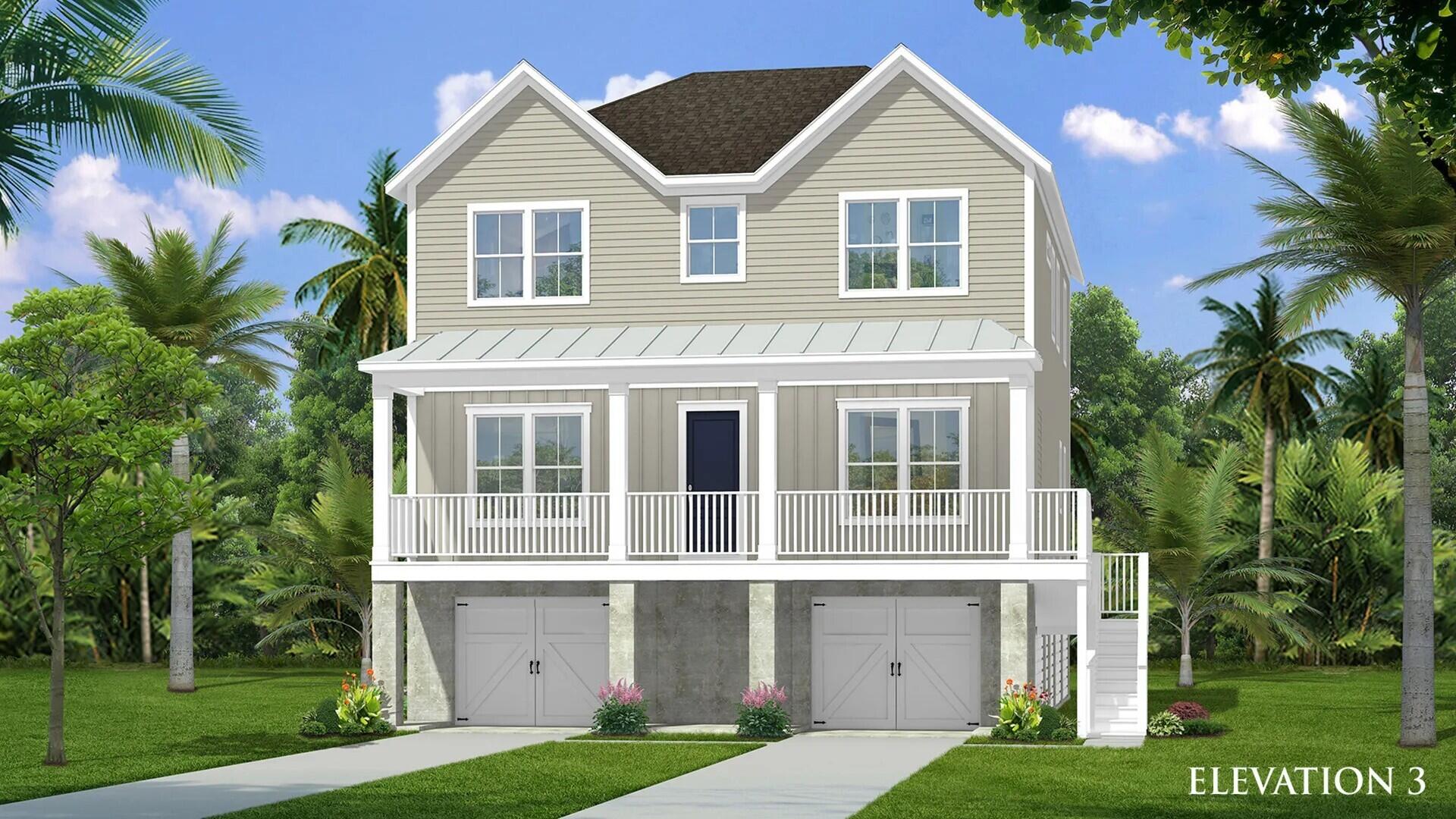 Our New Roanoke drive under plan is currently under construction with an estimated delivery in Late 2025/Early 2026! The first floor features a formal dining room, study, huge pantry/back kitchen, wet bar/butler's pantry and open living/kitchen layout. Outdoor Living is great with a screened-in side porch! Upstairs, you will find the owner's suite with Roman Shower, Loft Area, 2 guest bedrooms, and laundry room. There are many upgrades included such as LVP flooring throughout, a gourmet kitchen with stacked cabinets, and wood hood over the cooktop. Community is located within 1 minute of The Market at Oakland shops and approximately 5 minutes to IOP Front Beach!!
