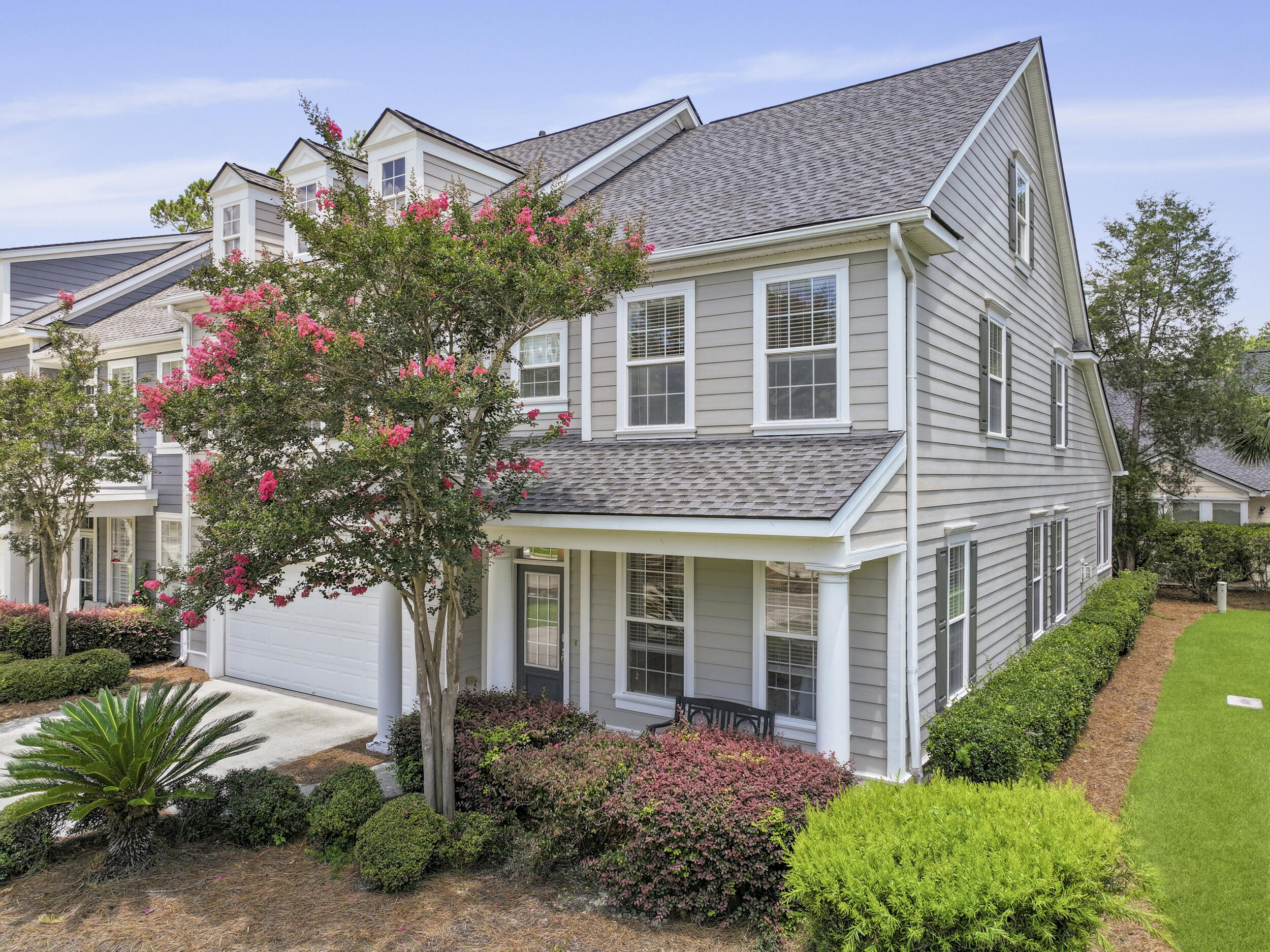 Welcome to 132 Fresh Meadow Lane - An Exceptional End-Unit Townhome in Sought-After Dunes West. Located in the prestigious, gated community of Dunes West, this beautifully maintained end-unit townhome offers the perfect blend of comfort, style, and convenience. Featuring an open and airy layout, this home boasts four bedrooms and a rare 3.5-bathroom floor plan, more impressive is the master is on the first floor and it is complemented by a stunning four-season sunroom that adds both charm and functionality. The well-appointed kitchen is equipped with new Samsung appliances, including a double oven feature, quartz countertops, sink( deep) and ample cabinetry, (pantry) making it a delightful space for both everyday living and entertaining.The inviting living room, centered around a cozy fireplace, provides a warm and welcoming space filled with natural light.

The primary suite offers a peaceful retreat, complete with a walk-in closet and a spacious en suite bathroom. Additional updates include new engineered hardwood floors throughout the home, fresh paint, new central AC and new tankless water heater, new roof, ensuring this home is truly move-in ready.

Residents have the option to join the Dunes West Club, which offers a wide range of amenities including swimming pools, tennis courts, a zero-entry pool, a fitness center, and an optional golf membership for the avid golfer.

Don't miss the opportunity to own this exceptional property in one of Mount Pleasant's most desirable communities. Schedule your private showing today and experience all that Dunes West has to offer.