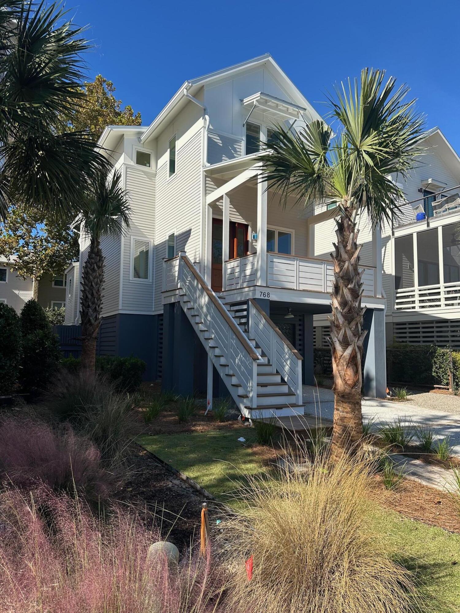 New construction in sought after location!Old Mt Pleasnt is convenient to 90% of everything one needs to enjoy an active coastal lifestyle with many options a bike or golf cart ride away. Just completed by one of areas most respected builders with upper end finishes throughout and fresh, profesional landscaping. We believe the photos speak for themselves. Thermadore appliance package and everything you would expect to complement.