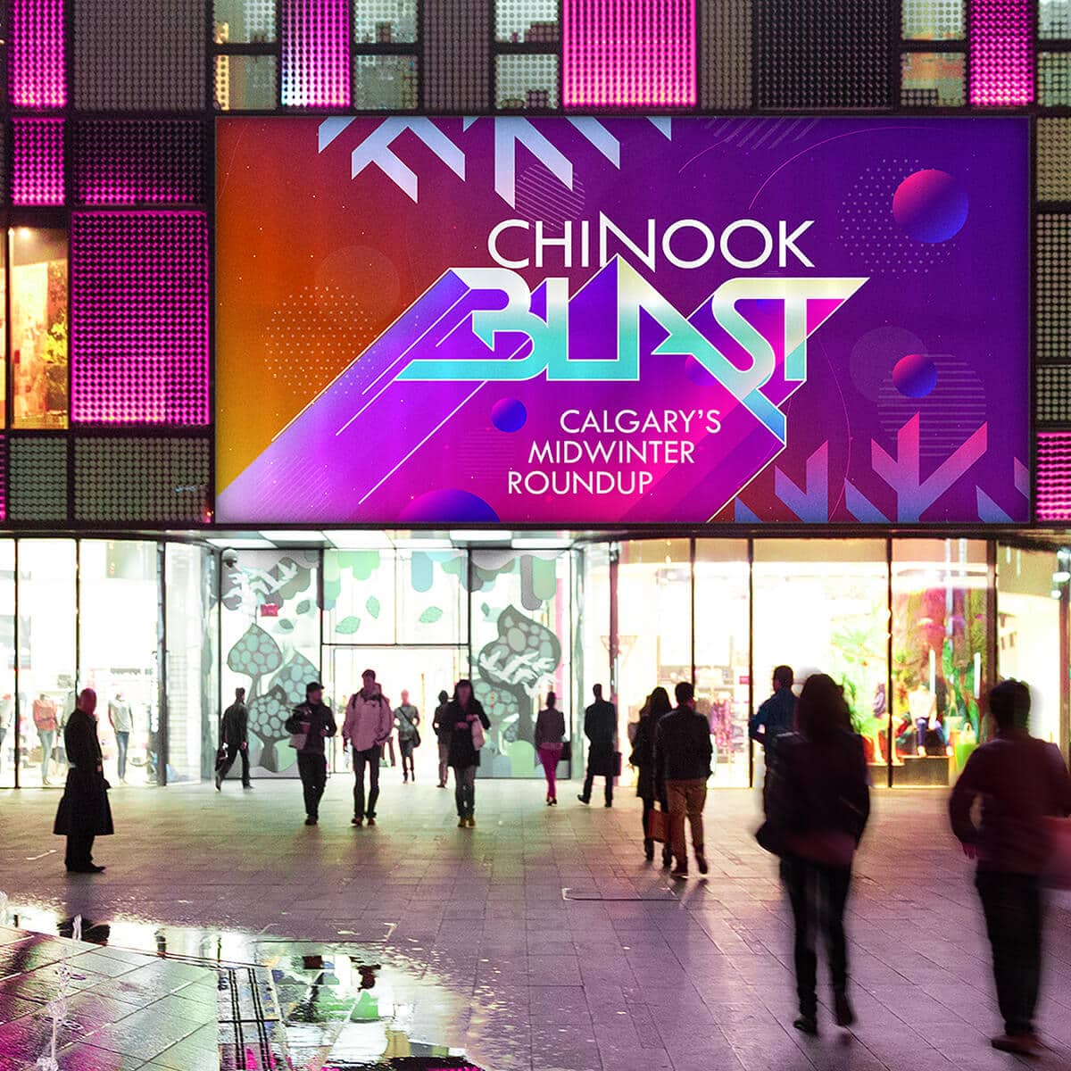 Chinook Blast designed by GOOD Company, Calgary, Canada