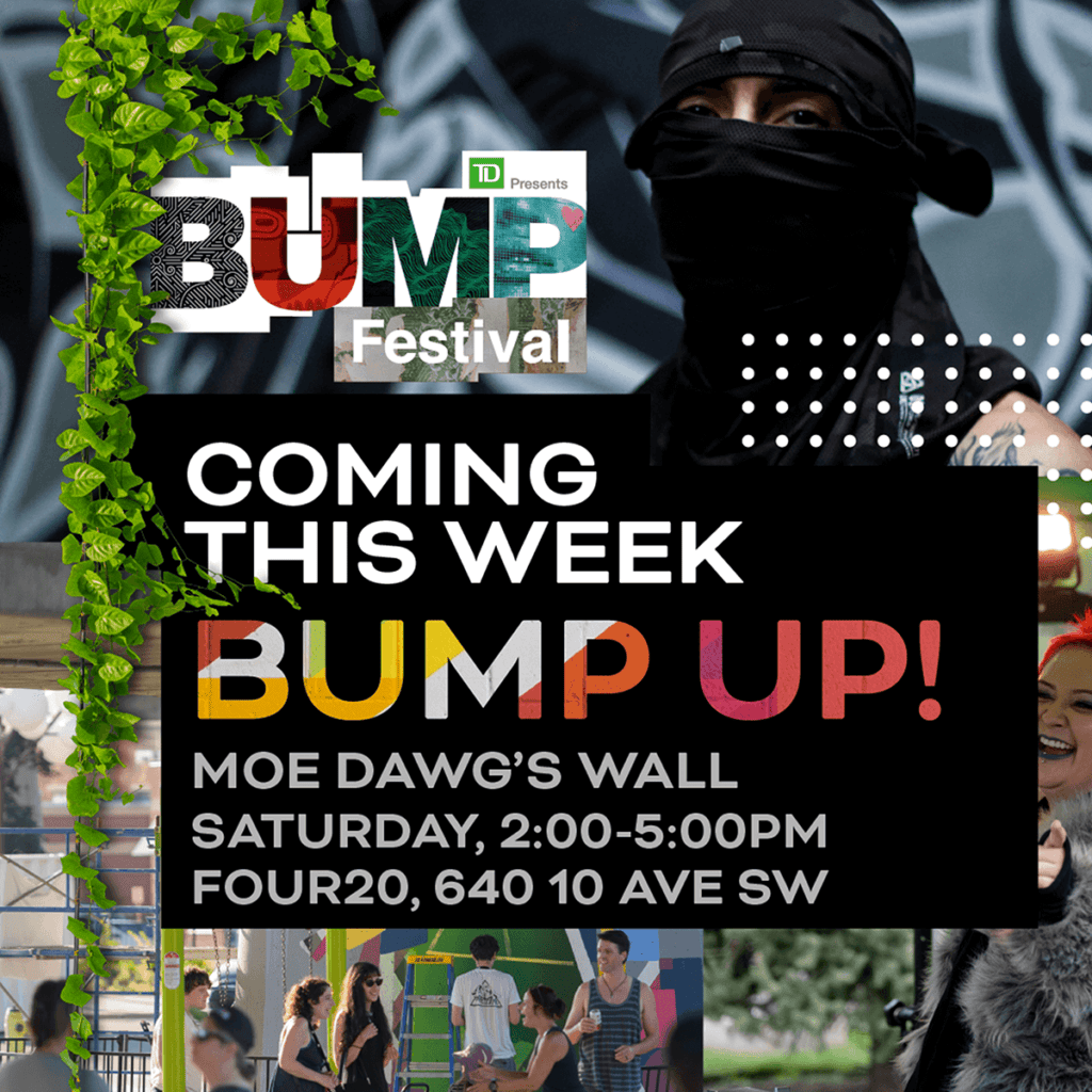 BUMP Festival designed by GOOD Company, Calgary, Canada