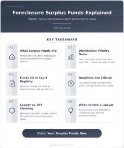 Foreclosure Surplus Funds