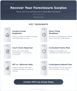 Foreclosure proceeds lawyer