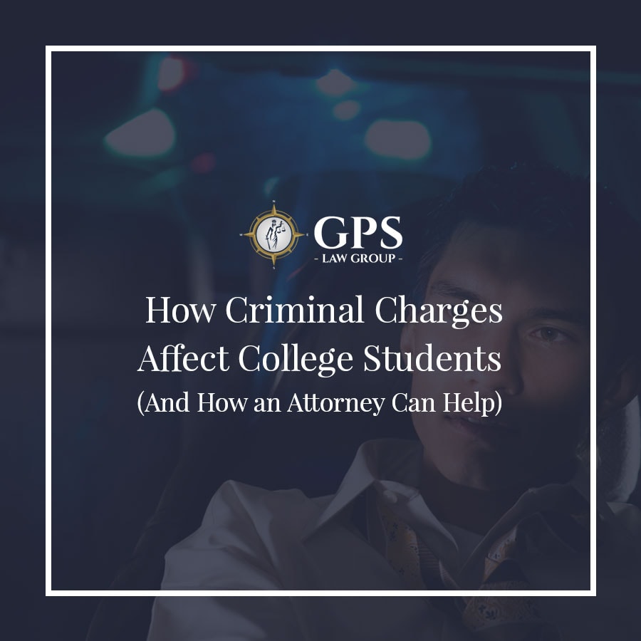 How Criminal Charges Affect College Students