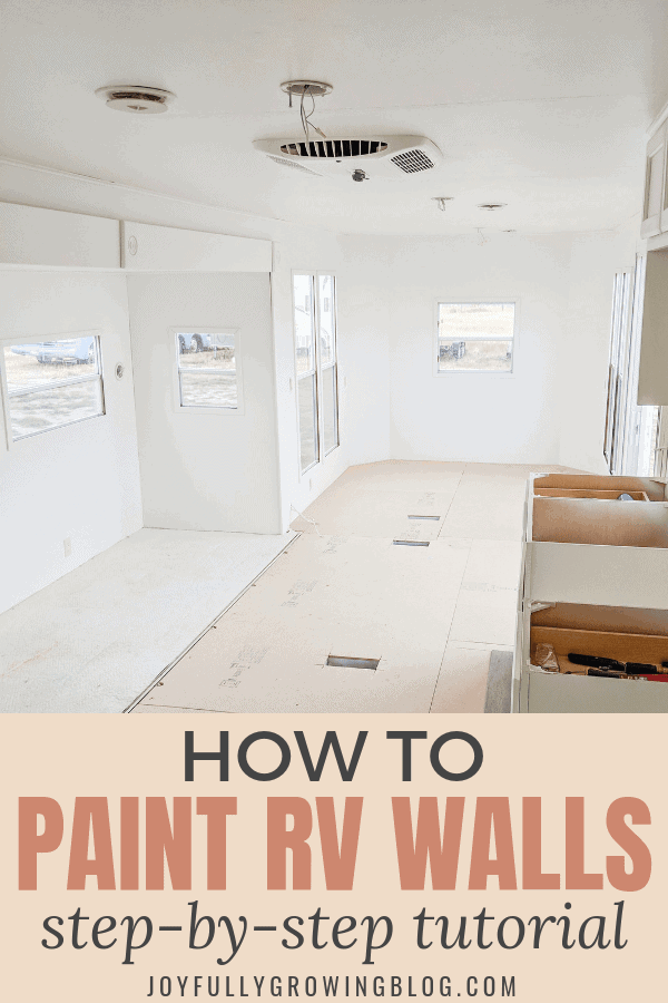 How to Paint RV Walls A Helpful Guide With Pictures