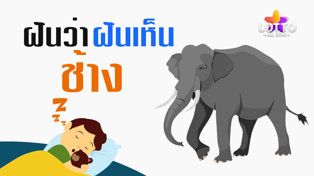 ฝันเห็น ช้าง