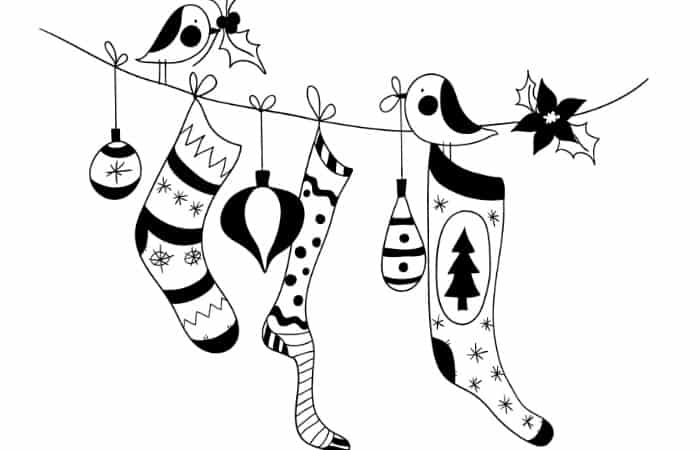 10 Free Printable Holiday Adult Coloring Pages