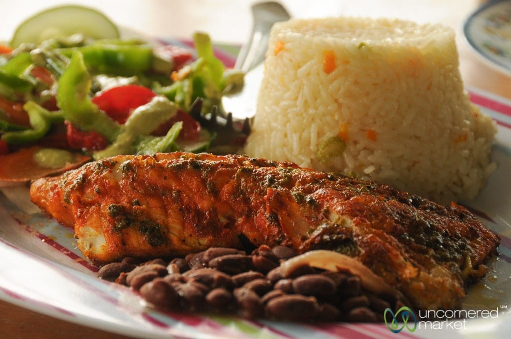 Central American Food - Seafood 