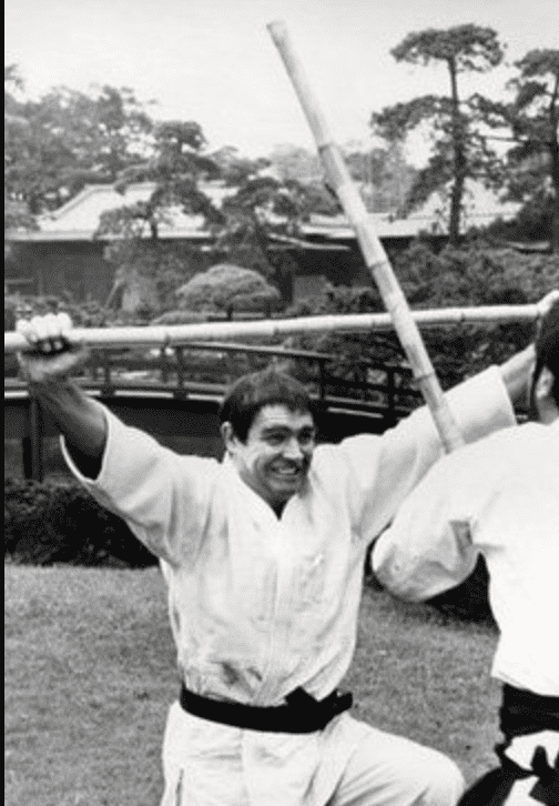 sean connery doing martial arts with steven seagal