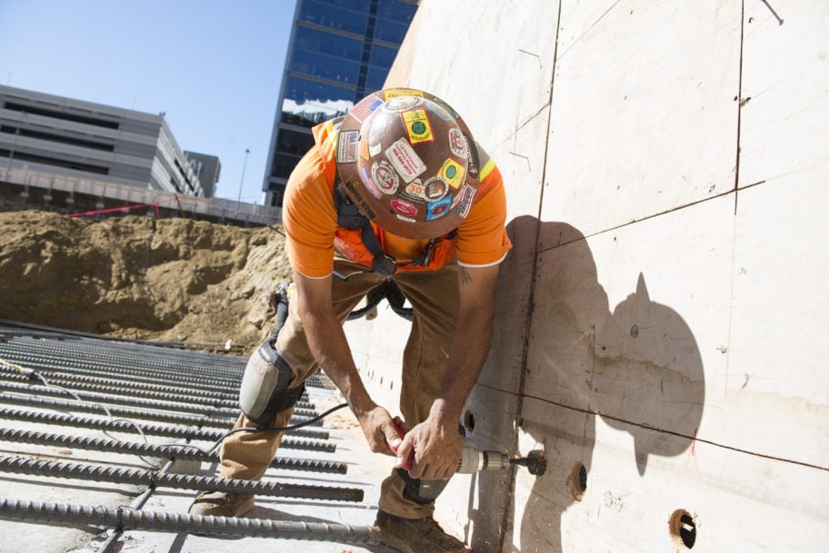 Work on a Los Angeles project