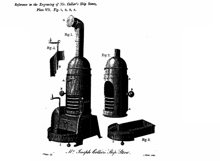 colliers improved ship stove