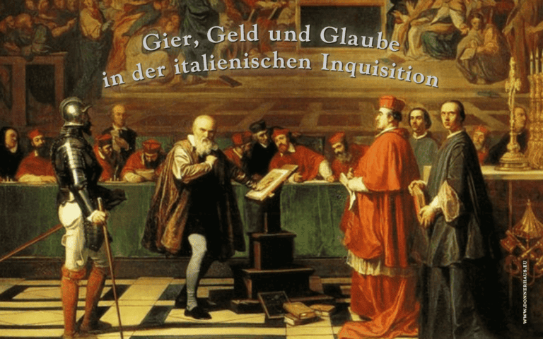Galileos Anklage vor der Inquisition Roms
