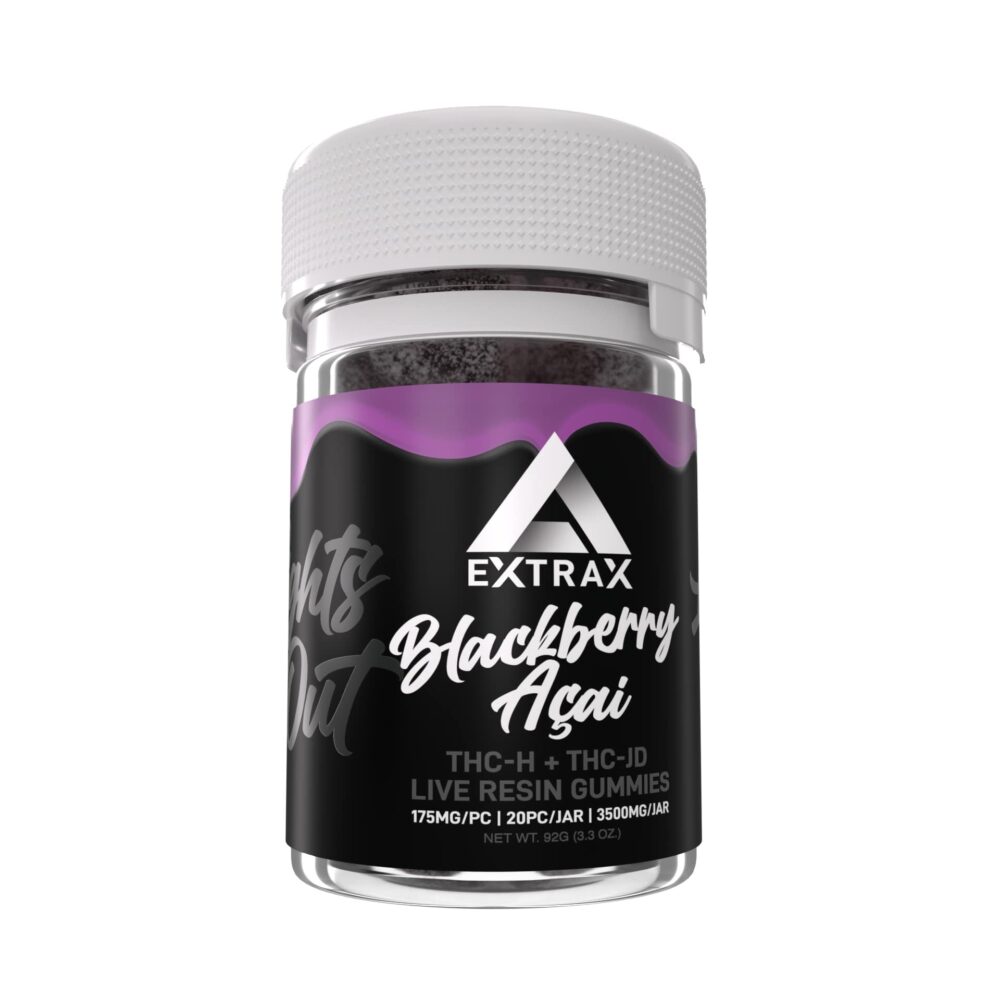 lights out blackberry acai lights out gummies 3500mg online sale free shipping