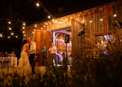 Dancing under the starts at Esperanza Ranch