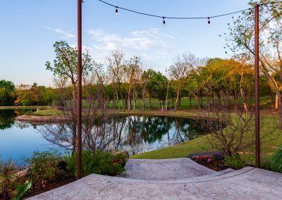 Overlooking the Private Lake at Esperanza Ranch