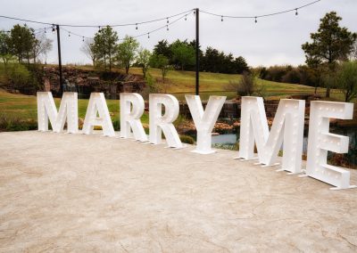 Marry Me Marquee Lights