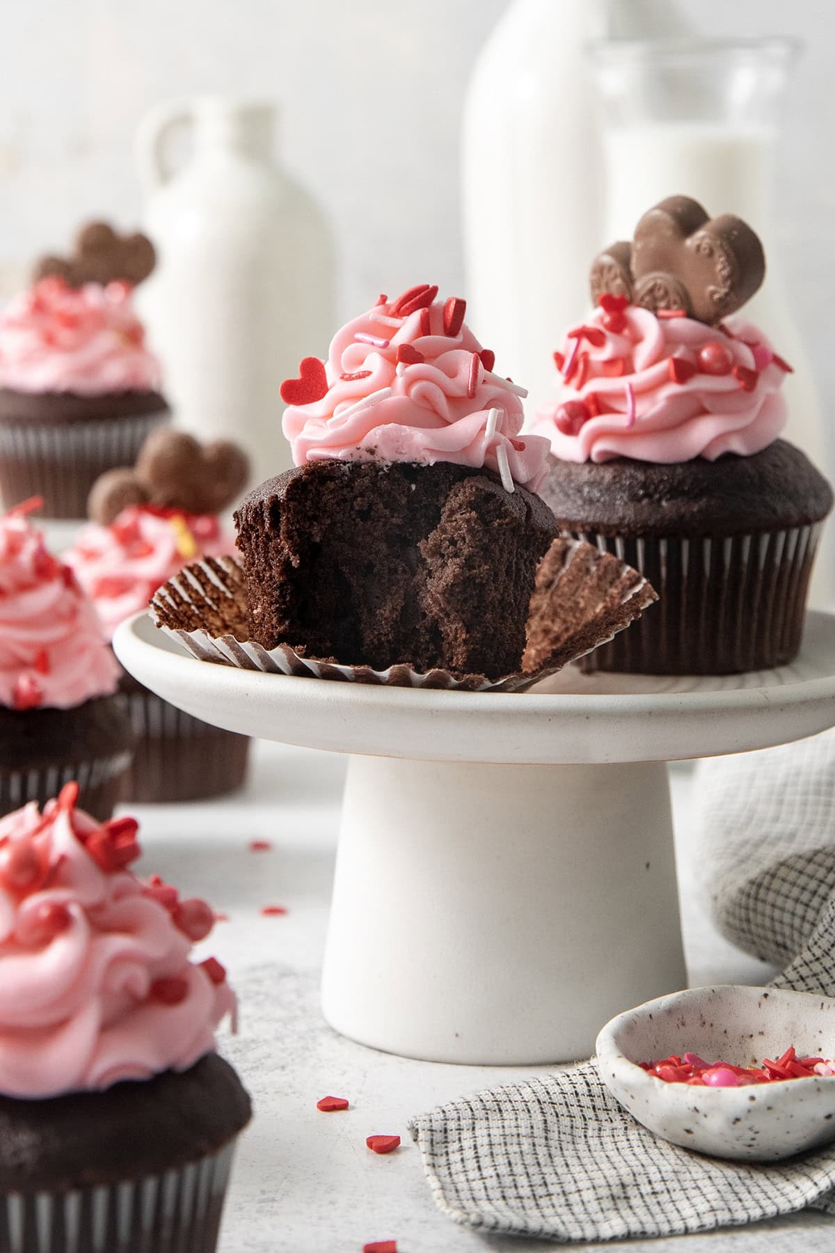 Easy Valentine Cupcakes Recipe | Good Life Eats