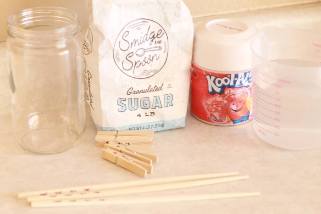 Rock Candy Experiment Science with Delicious Results