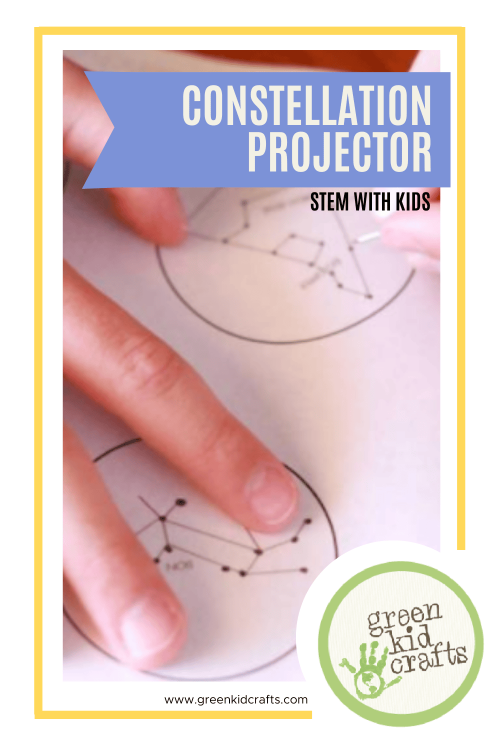 DIY Constellation Projector Green Kid Crafts