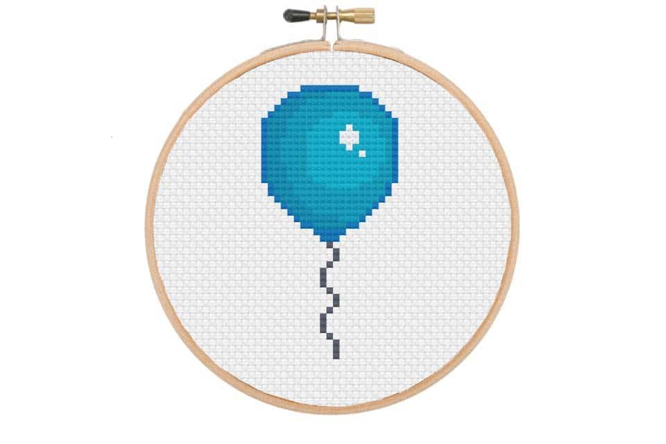FP2159 - Blue Balloon.chart Framed View 960x640 a