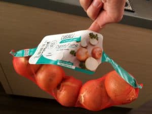 A bag of onions