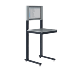 SUPP. INFORMATIQUE PC H. REGL. PATINS L1200 P600 H1690