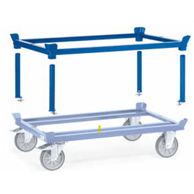 Support de palettes, hauteur 370/650 mm