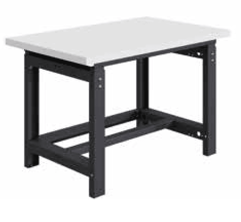 Etabli SI Crémaillère - Plateau Mélaminé MELA38 l1500 p750 Départ