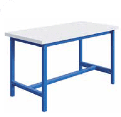 Etabli PTH Fixe - Plateau Mélaminé MELA38 l1500 p750 Départ