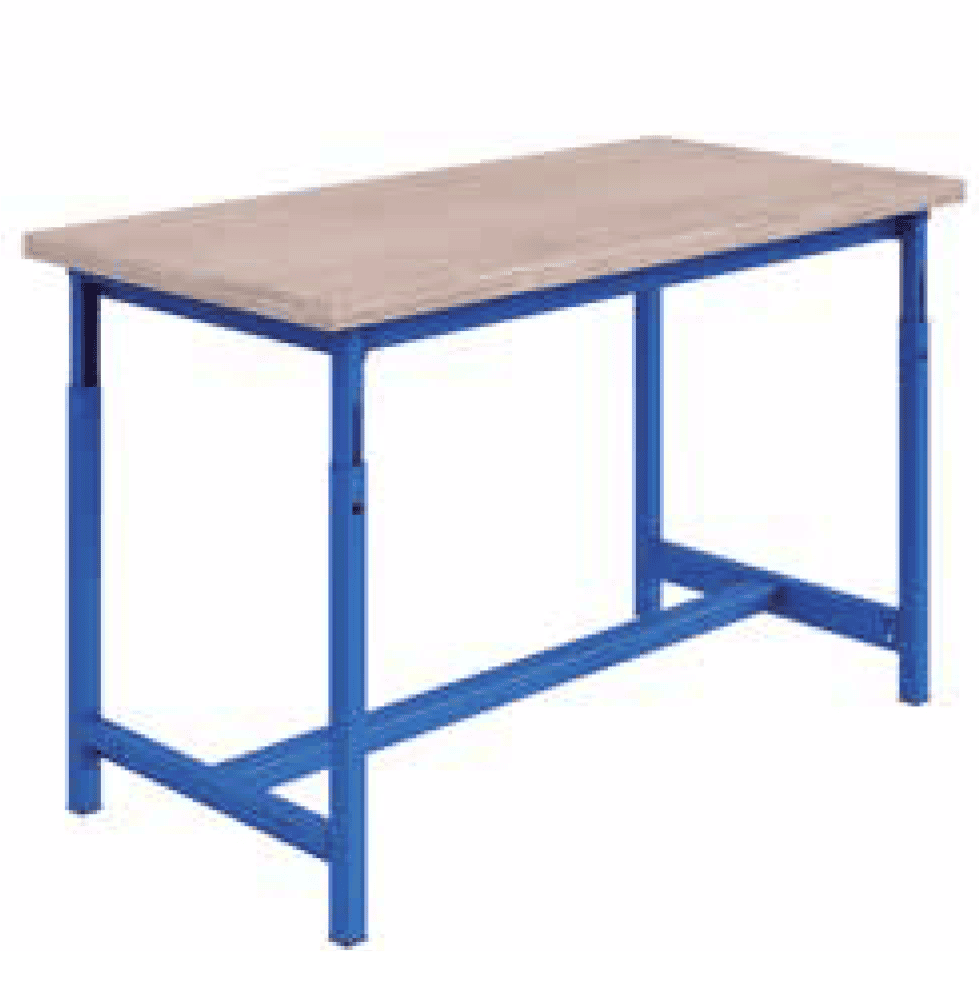 Etabli PTH Crémaillère - Plateau Multiplis bois MH40 l1000 p750 Départ