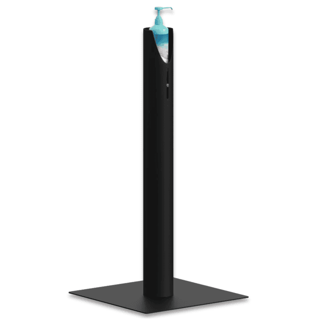 Borne cylindrique flacon