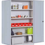 Armoire Portes Battantes PB L1000 P665 H1950 4 EtagèreS