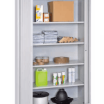 Armoire PORTES RIDEAUX L1200 P665 H1950 4 EtagèreS