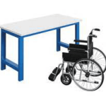 Etabli SI PMR Fixe - Plateau Stratifié STRAT30 l1000 p750 h790 Départ