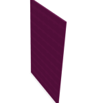 Cloison Phonique L1000xH1600 coloris OMEGA / PETALE