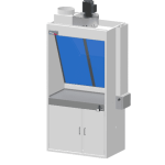 Meuble travaux pistolet filtrant L100 P60 H213cm