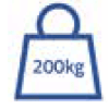 Desserte SPR331 2 CADRES BAC EUR. L695 P450 H1240 – Image 2
