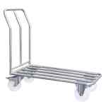 Chariot dossier fixe inox 304 L, 400 kg