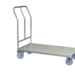 Chariot dossier fixe inox 304 L, 200 kg
