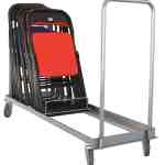 Chariot porte-chaises pliables et empilables 150 kg
