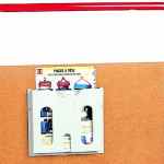 Porte document plastique format A4 autocollant