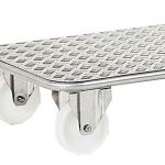 Plateau alu antidérapant pour chariot inox 800000087