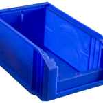Bac à bec bleu 8 L, 210 x 342 x 150 mm