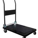 Chariot dossier repliable plateau polypropylène 300 kg