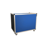 Chariot niveau constant polypropylène, 1050 x 750 mm, 100 kg
