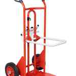 Diable porte-bacs poignées à garde roues CC 250/70 kg