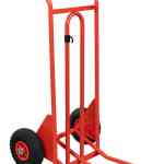 Diable poignées à garde bavette repliable roues PN 250 kg